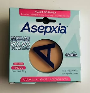 Maquillaje En Polvo Asepxia Anti Imperfecciones Tono Canela, 10 g, FPS 20 - Picture 1 of 4