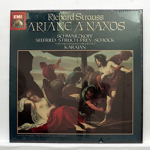 HERBERT VON KARAJAN ⸺ STRAUSS Ariadne Auf Naxos ⸺ EMI 3xLPs box STILL SEALED - Picture 1 of 2