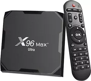 TV Box Android 11 X96 Max Plus Ultra Amlogic S905X4 4GB 32GB 2.4G 5G Dual WiFi - Picture 1 of 1