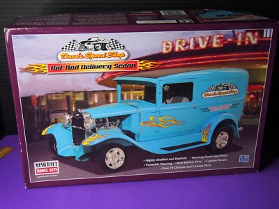 Davis Speed Shop Hot Rod Delivery Sedan Minicraft 1/16 - Image 1 of 4