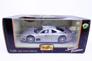 4294 Maisto Mercedes CLK GTR Street 1:26 metallo pressofuso confezione originale - Foto 1 di 3