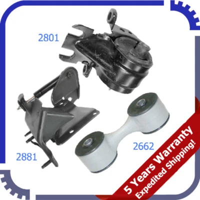 Engine Motor & Trans Mount 1994-1999 For Buick LeSabre 3.8L 2881 2801 2662 M1090 — 第 1/4 张图片