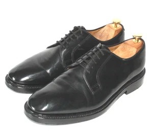 Loake England 771B Mens Black Leather Derby Shoes UK 10 EU 45 - Picture 1 of 7