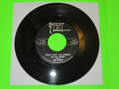 THE FURY NEVER MORE / ZING WENT THE STRING 45 7" EX Foto 1 de 2