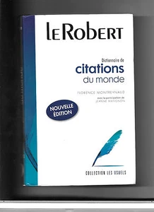 Citations du monde - dictionnaire Le Robert - Picture 1 of 1