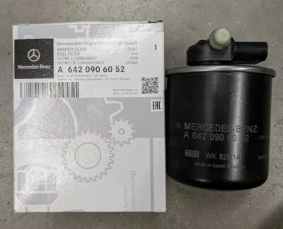 Genuine OEM Mercedes Benz Sprinter 642 Engine Fuel Filter 642-090-60-52 Foto 1 de 3