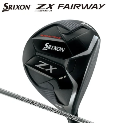 Dunlop Srixon ZX Mk-II FairwayWood 5W 18deg RH Diamana 50graphite Flex SR HC New - Image 1 of 4