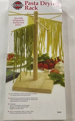 Norpro Pasta Drying Rack Wood, 16.5” Brand New In Box - Image 1 of 4