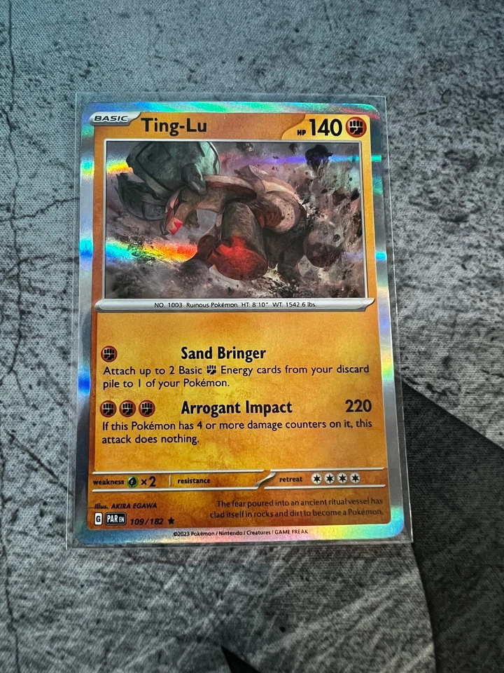 Ting-Lu 109/182 Sv04: Paradox Rift Holo! Near Mint! Pack Fresh! Shiny! - Image 1 of 1