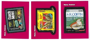 2004 Topps Wacky Packages ANS1 Series 1 LOT of 3 PROMO STICKERS from GPK nm+ - Picture 1 of 2