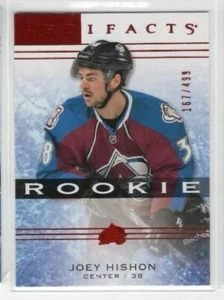 Joey Hishon 14-15 UD Artifacts Rookie Ruby Red /499 #138 Colorado Avalanche - Picture 1 of 1