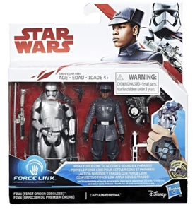 Star Wars The Last Jedi Finn First Order Disguise & Phasma 2 Pack 3.75 Inch - Picture 1 of 1