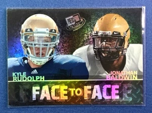 2011 Press Pass faccia a faccia #FF5 Jonathan Baldwin/Kyle Rudolph - Foto 1 di 2