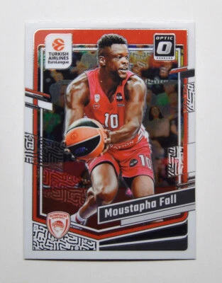 2023-24 Donruss Optic EuroLeague #123 Moustapha Fall - Image 1 of 2