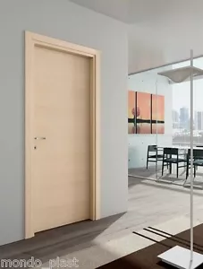 PORTA PORTE BATTENTE DA INTERNO LEGNO LAMINATO 7 MISURE STANDARD 6 COLORI - Foto 1 di 1