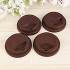  4 Pcs Paper Cup Lid Cover Travel Lids Replacement Single Layer