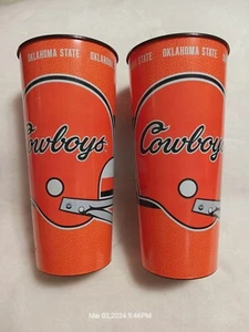 OSU COWBOYS PISTOL PETE CUPS 24oz/34 oz. Logo Stadium Cup / Pre-owned - Picture 1 of 4