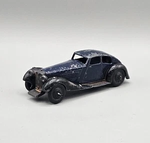 Vintage Dinky Toys 36D Rover Type 5 Saloon Blue made in England - Picture 1 of 8