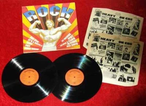 2LP Rock Buster (CBS PR 48/49) UK Arnold Schwarzenegger Cover - Foto 1 di 3
