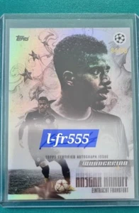 Topps Ansgar Knauff Auto - Bild 1 von 3