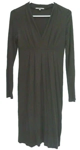 KEW Olive Green Fitted Dress £110 - XS - Long sleeves - 13% Wool - Final listing - Picture 1 of 10