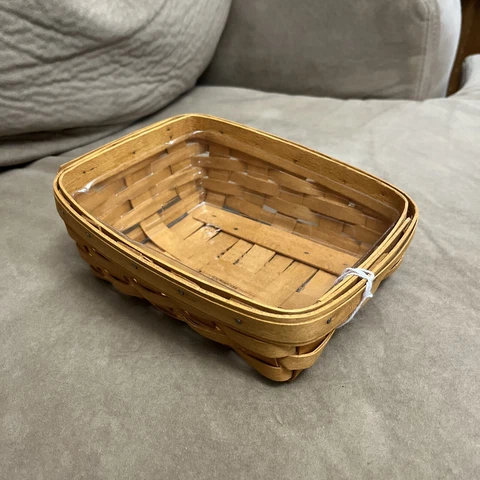 longaberger basket 1997 success start paper with liner 7.5x5.5x3.5" Cover