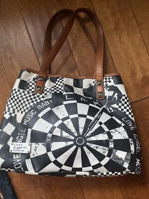 洛杉矶 Gwen Stefani 大号手提包 状况极佳 * 珍品* — 第 1/4 张图片