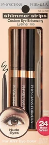 Physicians Formula Shimmer Strips Custom Eye Enhancing Eyeliner Trio, Nude Eyes, - Picture 1 of 5