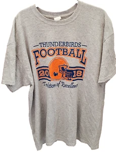 Thunderbolts Football Shirt Size XL 2018 Tradition of Excellence Provo UT SS - Picture 1 of 4