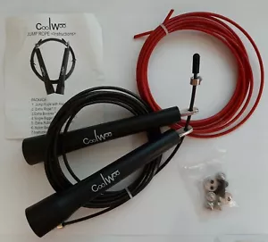 Coolwoo Jump Rope with 10ft Free Cable, Speed & Adjustable - Picture 1 of 4