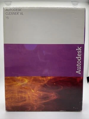 Autodesk Cleaner XL 1.5 Media Encoding Software New Sealed In Box!! - Image 1 of 3