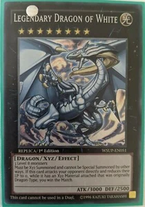 YuGiOh Legendary Dragon of White Secret Rare 1st Edition WSUP-EN051 - Picture 1 of 1