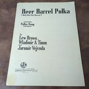 Bierfass Polka - Braun, Timm & Vejvoda (Vintage Noten 1939) - Bild 1 von 3