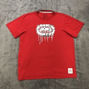 Ecko Unltd Graffiti Logo T-Shirt - Men's Large Red Vintage Tee - Free Shipping