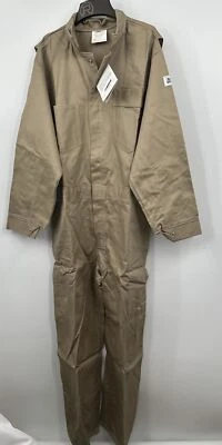 Lakeland FR Flame Resistant Cotton Coveralls NFPA 2112 HRC2 Size Large Regular - Image 1 of 4