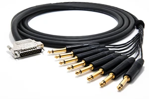 enoaudio Mogami 2932 8Multicore Analog Kabel Breakout | D-Sub25 - Neutrik 6,3 TS - Bild 1 von 3