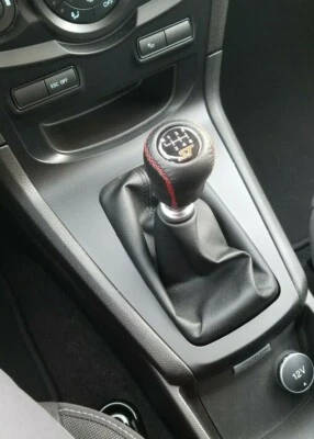 GEAR SHIFT KNOB FITS FOR FORD FIESTA , FOCUS ST logo 6 speed Black - Image 1 of 4