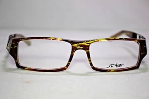 Women's - J.F. Rey JF 1165 Eyeglasses by J.F. Rey Color 5035 Yellow and Brown - Picture 1 of 12