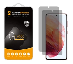 2xProtector de pantalla de vidrio templado de privacidad Supershieldz para Samsung Galaxy S21 5G - Imagen 1 de 5