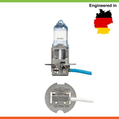 NARVA H3 Globe 12V 55W Blue Plus 110 pacote com 2 para Porsche 944 3.0 S2 - Imagem 1 de 4