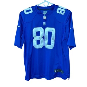 Nike On Field Jersey Mens XL Blue Victor Cruz 80 NFL Players New York Giants SS - Picture 1 of 10