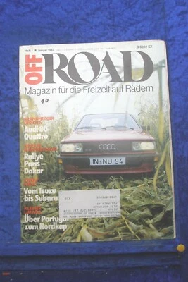 Off Road (X) 1/83 Audi 80 Quattro AMC EAGLE SX/4 NISSAN PATROL ISUZU GAZ SUBARU - Immagine 1 di 2