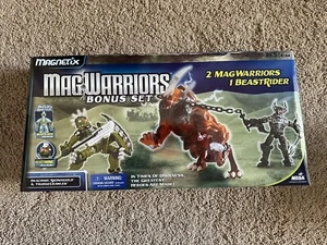 Mega Bloks MagWarriors Bonus Set Kronoguild Drachnid Trudgecrawler Rare New - Picture 1 of 4