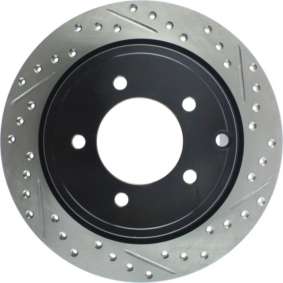 StopTech For Chrysler Sebring 2007-2010 Slotted & Drilled Sport Brake Rotor - Image 1 of 4