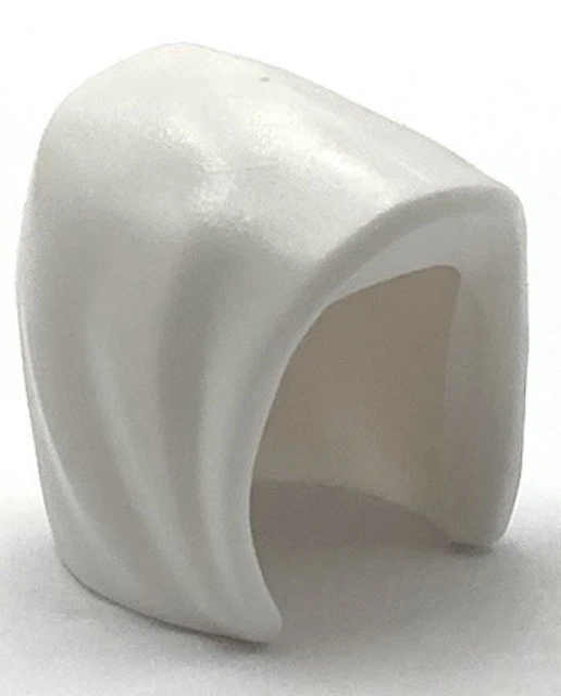 Lego New White Minifigure Headgear Hood Basic Smooth Part - Image 1 of 1