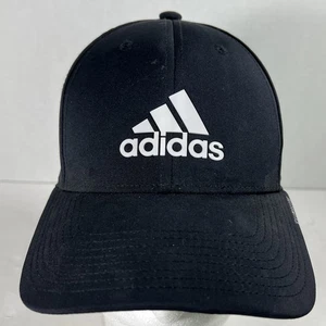 Adidas Climate Black White Baseball Cap Sports Hat Size S/M - Picture 1 of 10