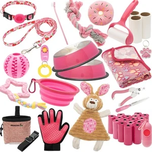 39 Pcs Puppy Starter Kit - New Puppy Welcome Home Kit Small Dog Essentials fo... - Picture 1 of 6