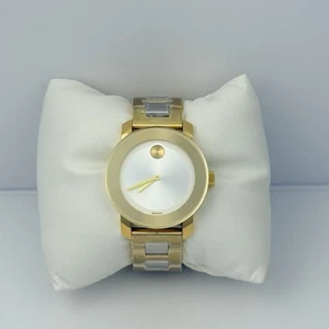 Nuevo Reloj Movado Bold Pulsera Oro Dos Tonos 36mm 3600129 - Imagen 1 de 4