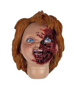 NECA Child's Play Chucky Good Guys Ultimate Figure Variant Head Part Fodder Only - Picture 1 of 2