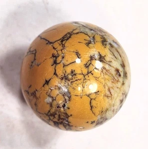 Australian Golden Dendritic Opal 38mm -1-1/2" Sphere - Home - Office Decor -6407 - Picture 1 of 7